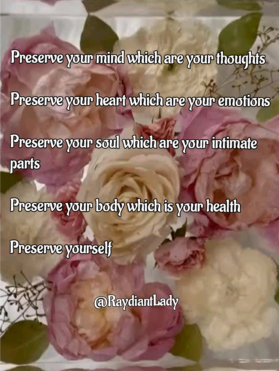 Preserve Yourself